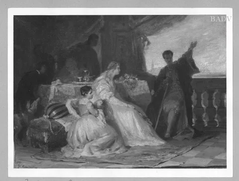 Hermann Kaulbach, "the lecture " ?