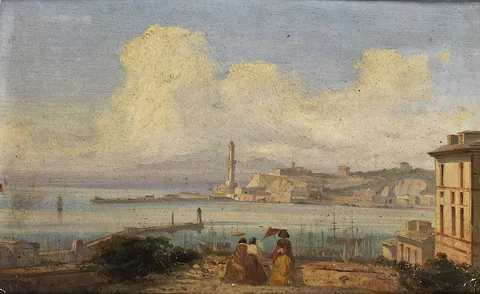 Ippolito Caffi, Bay of Genoa