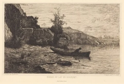 Adolphe Appian, Bords du lac du Bourget