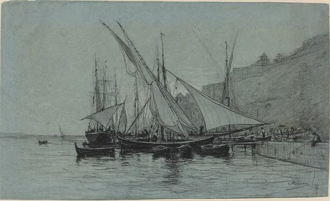 Adolphe Appian, The Port of Monaco