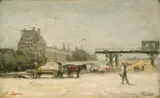 Stanislas Lépine, View of the Louvre
