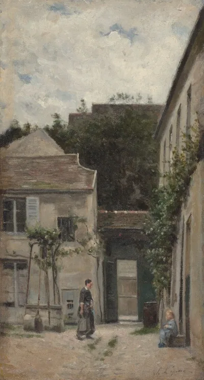 Stanislas Lépine, The Courtyard