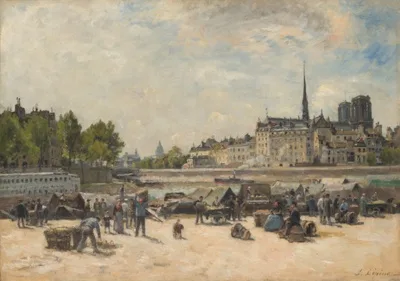 Stanislas Lépine, The Apple Market