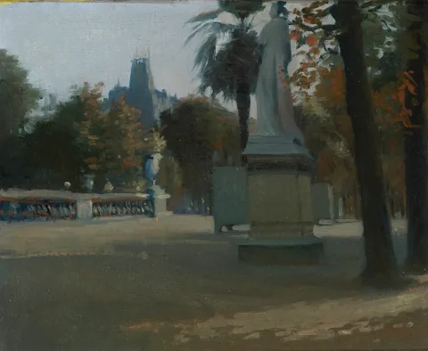 Minerva J. Chapman, Garden of the Tuileries, Paris