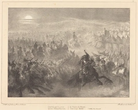 Auguste Raffet, Nocturnal Review