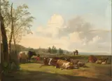 Pieter Gerardus van Os, Landscape with Cattle