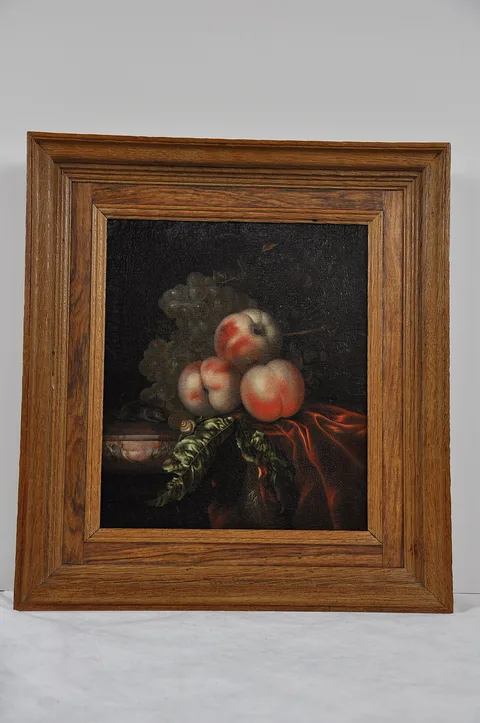 Ernst Stuven, Still Life with Peaches