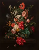 Ernst Stuven, Vase of Flowers