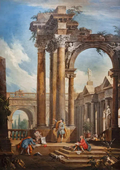 Antonio Visentini, Architectural Fantasy