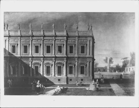 Antonio Visentini, View of the Banqueting House, Whitehall