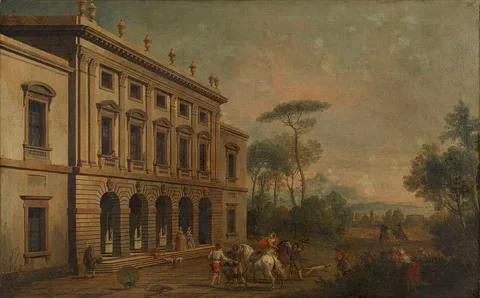 Antonio Visentini, View of Old Somerset House