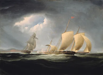 Thomas Birch, Capture of the Tripoli by the Enterprise