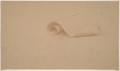 Charles Sprague Pearce, Study of a Scroll