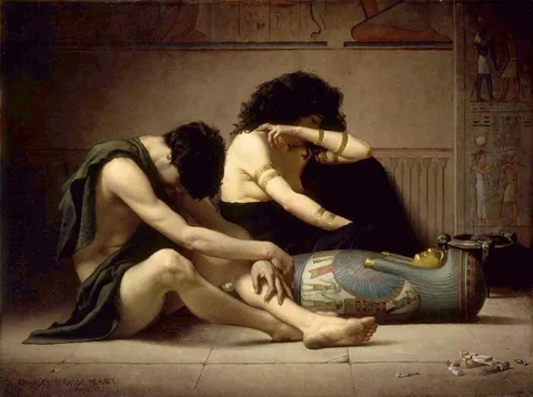 Charles Sprague Pearce, Lamentations over the Death of the First-Born of Egypt