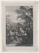 Jean-Jacques de Boissieu, The Botany Lesson
