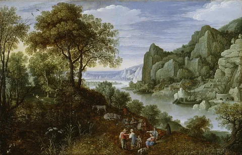 Marten Ryckaert, Mining Operations along a River