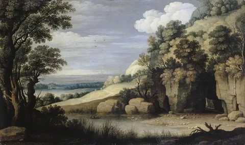 Marten Ryckaert, Landscape with a Lake