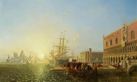 William James Müller, The Doge's Palace, Venice