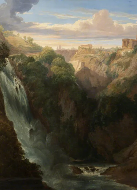 William James Müller, The Falls of Tivoli