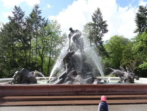 Ferdinand Lepcke, Fountain "The Deluge" in Bydgoszcz