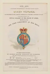 George Baxter, Prospectus for Queen Victoria Opening Parliament