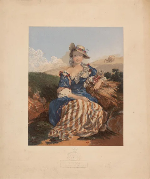 George Baxter, The Belle of the Village