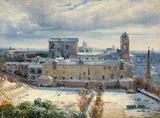 André Giroux, Santa Trinità dei Monti in the Snow