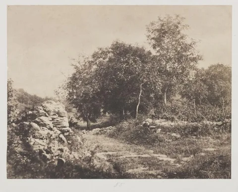 André Giroux, Untitled (Scene of Fontainebleau)