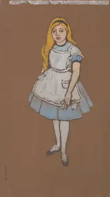 William Penhallow Henderson, Alice (costume design for Alice-in-Wonderland, 1915)