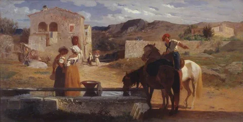 George Heming Mason, Italian Landscape