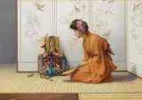 Henry Ryland, An offering of flowers