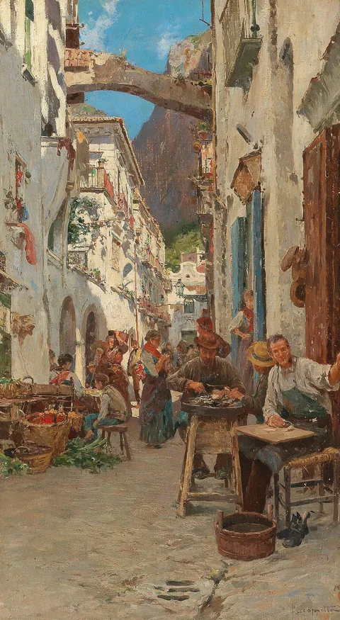 Pietro Scoppetta, Amalfi