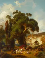Paul Franken, A gateway to an Eastern town
