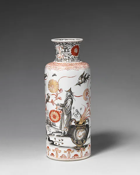 Ignaz Preissler, Vase (one of a pair)