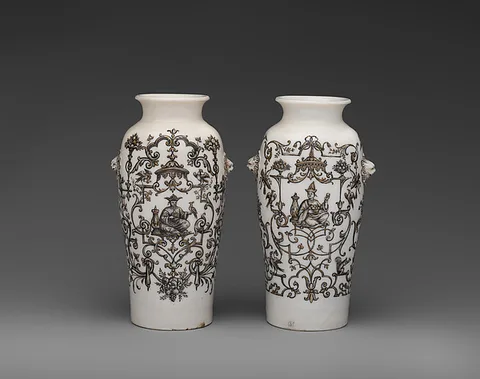 Ignaz Preissler, Pair of vases