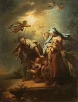 Johann Conrad Seekatz, The Flight into Egypt
