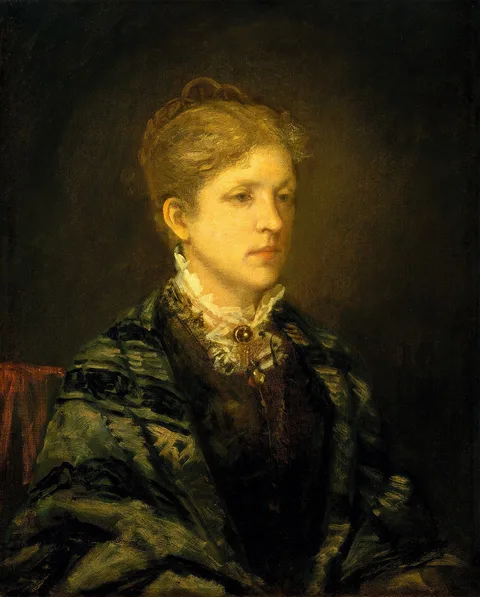 George Fuller, Agnes Gordon Higginson Fuller (Mrs. George Fuller)