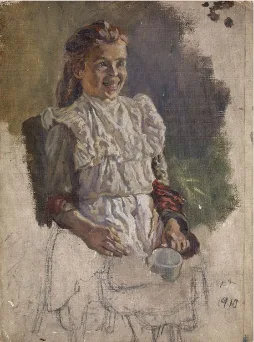 Patrick Tuohy, Portrait of a Young Girl