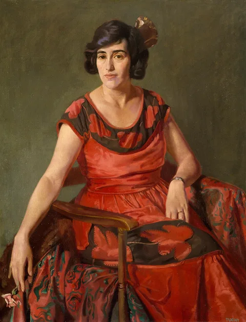 Patrick Tuohy, Portrait of Mrs Mabel Noyk