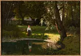 Walery Brochocki, Girl at a pond