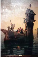 Pietro Gabrini, Lighthouse in the lagoon of Venice