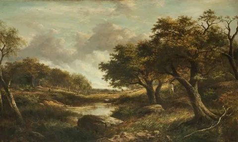 Joseph Thors, The Forest of Fontainebleau