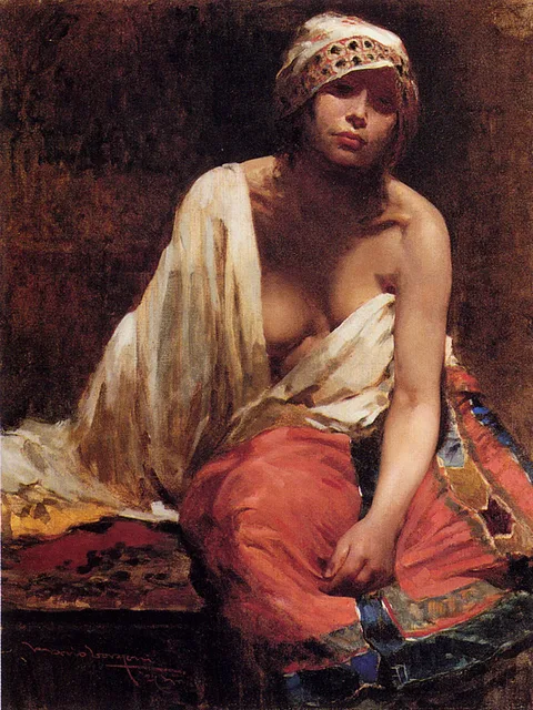 Mario Borgoni, A harem beauty
