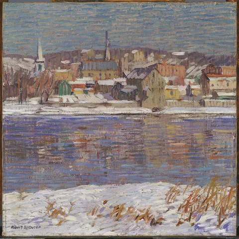 Robert Spencer, Across the Delaware