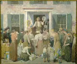 Robert Spencer, The Auction