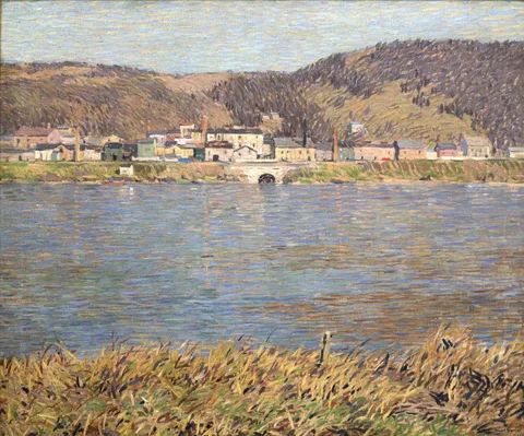 Robert Spencer, The River--March