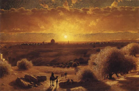 James Fairman, View of Jerusalem