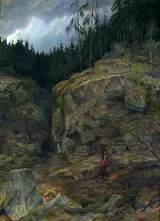 Otto Hennig, Cleft in the Wood