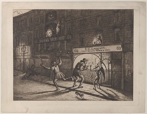 Frank Paton, Trade Card for F. Paton, Printmaker