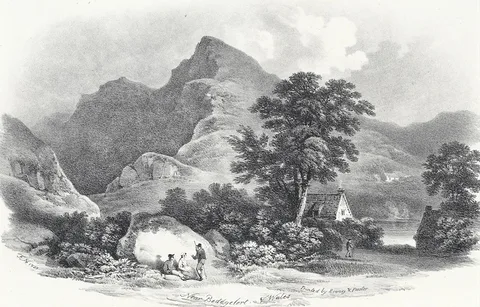 Francis Nicholson, Near Beddgelert, N. Wales